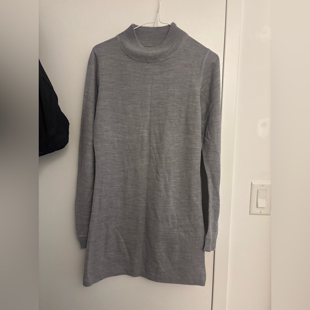 Cheap Monday Light Gray Long Sleeve Dress